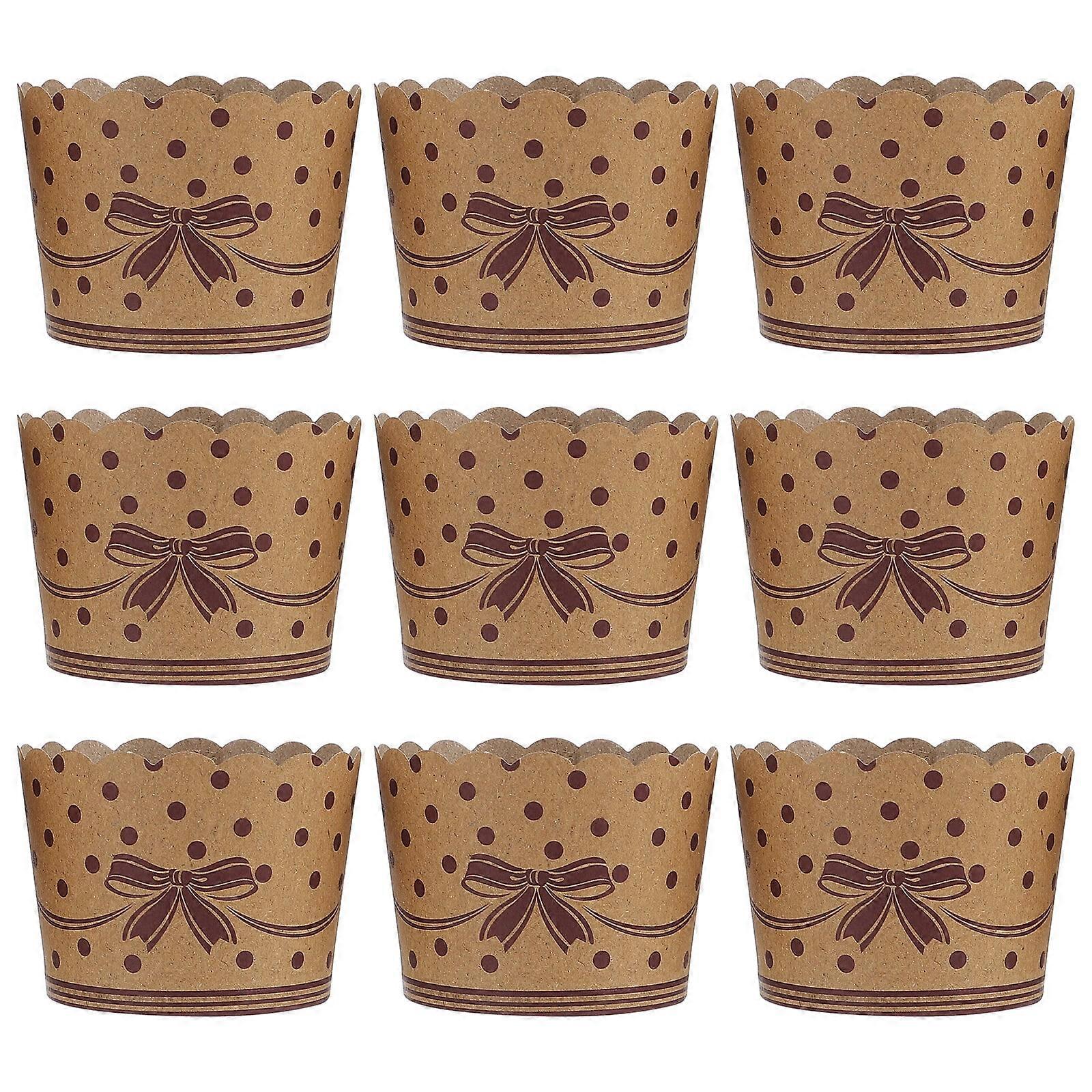 100pcs Heat Resistant Baking Cup Cupcake Muffin Box Cupcake Wrappers