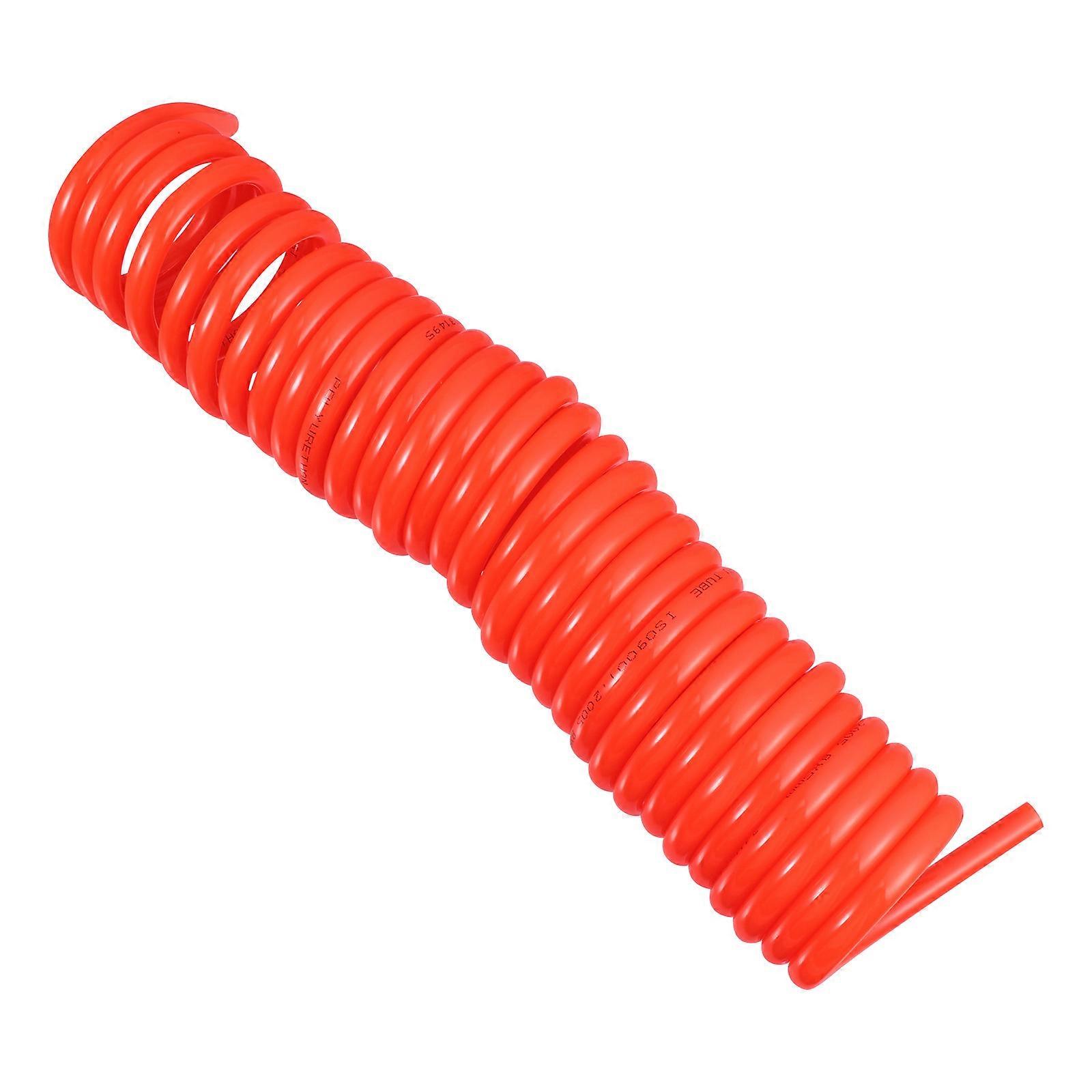 Flexible Air Compressor Hose Tube for Air Tool 1 Set without Connector Spring Spiral