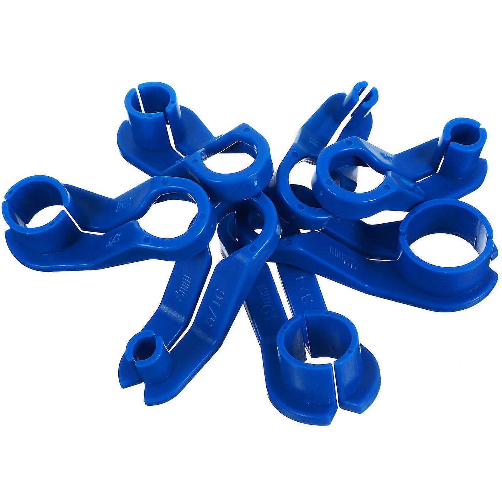 Automotive Tools For Mechanics 7Pcs Professional Fuel Line Disconnect Tools Compact Design Auto Repair Workers