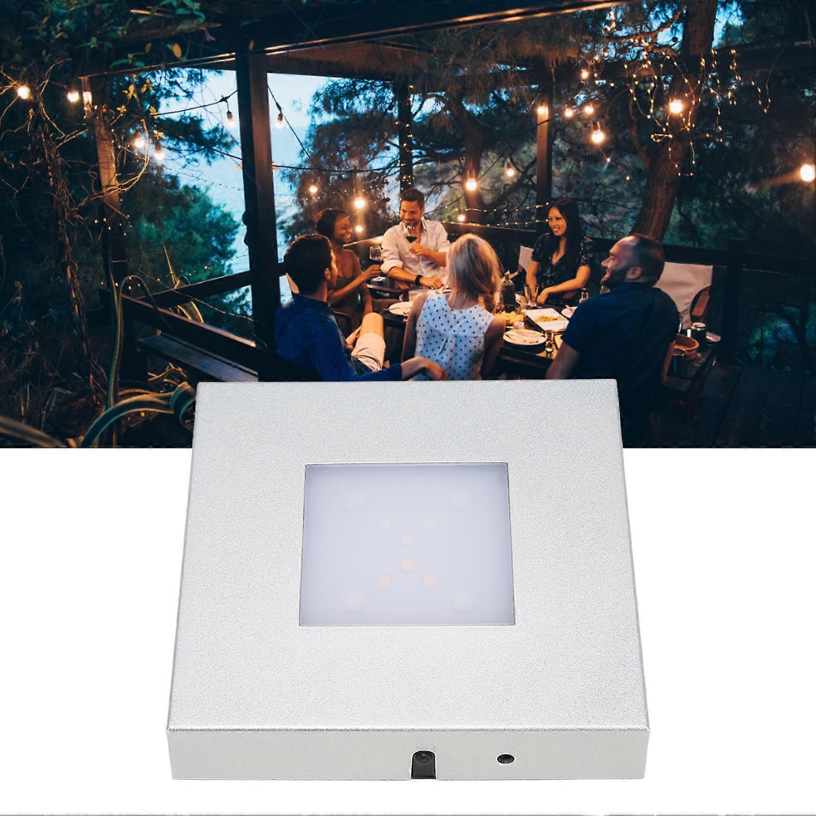 led display base sekventiel belysning sqaure lys display stativ usb opladning til glas figurer kunst smykker 