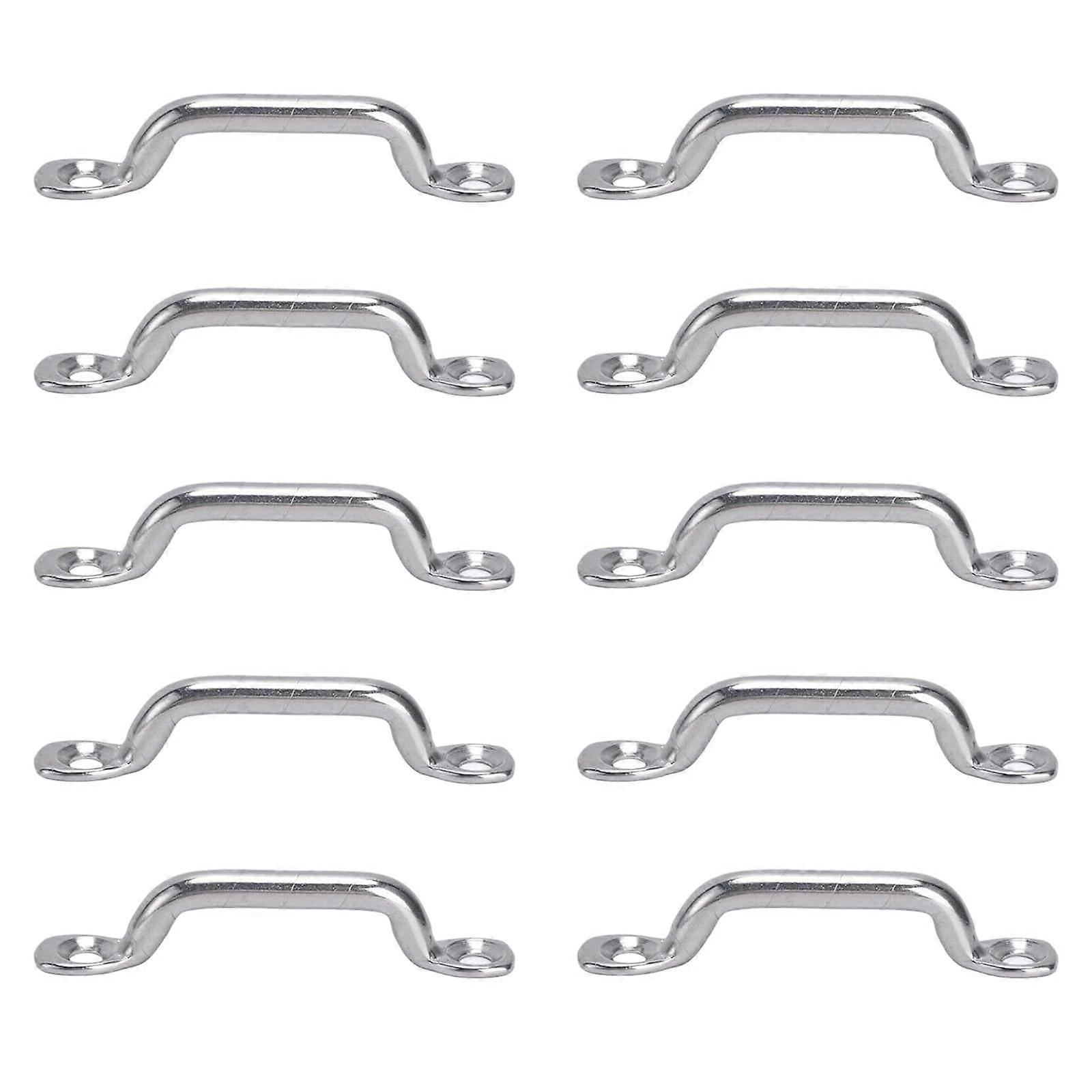 Boat Top Pad Eye, 5mm Screw Holes Eyelet Deck Loops, Grommet Bracket