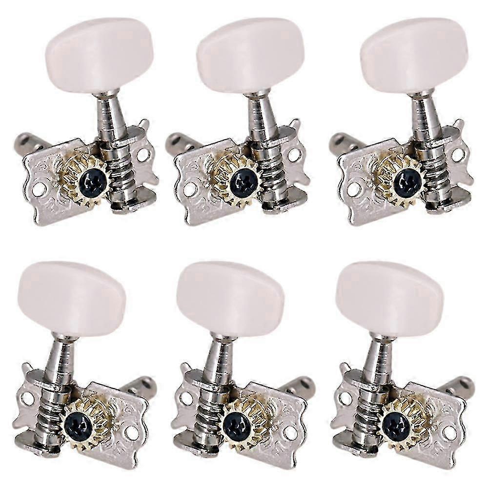 6pcs 3r3l Guitar Tuning Pegs Machine Heads Acoustic Folk Guitar Tuning Peg Tuners Part