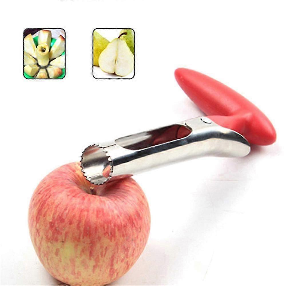 Apple Corer aus Edelstahl, Multifunktions-Apple Corer-Werkzeug mit ergonomischem Griff