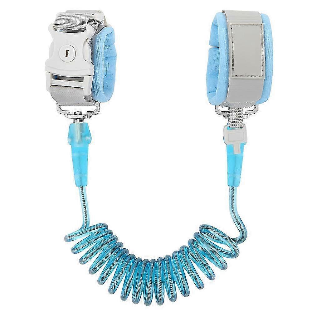 Toddler Leash, Anti-Lost Wrist Link with Key Lock and Safety Wristband Rope for Children