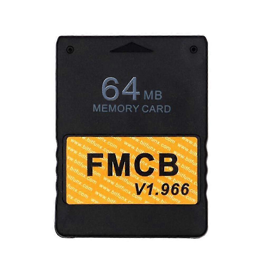 Portable Mini Free Mcboot V1.966 8mb / 16mb / 32mb / 64mb Memory Card For Ps2 Fmcb Version 1.966