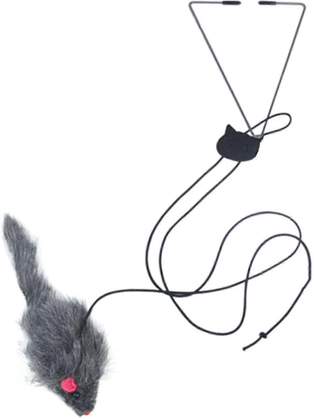 Cat Toy Hanging Door Retractable Cat Scratch Rope