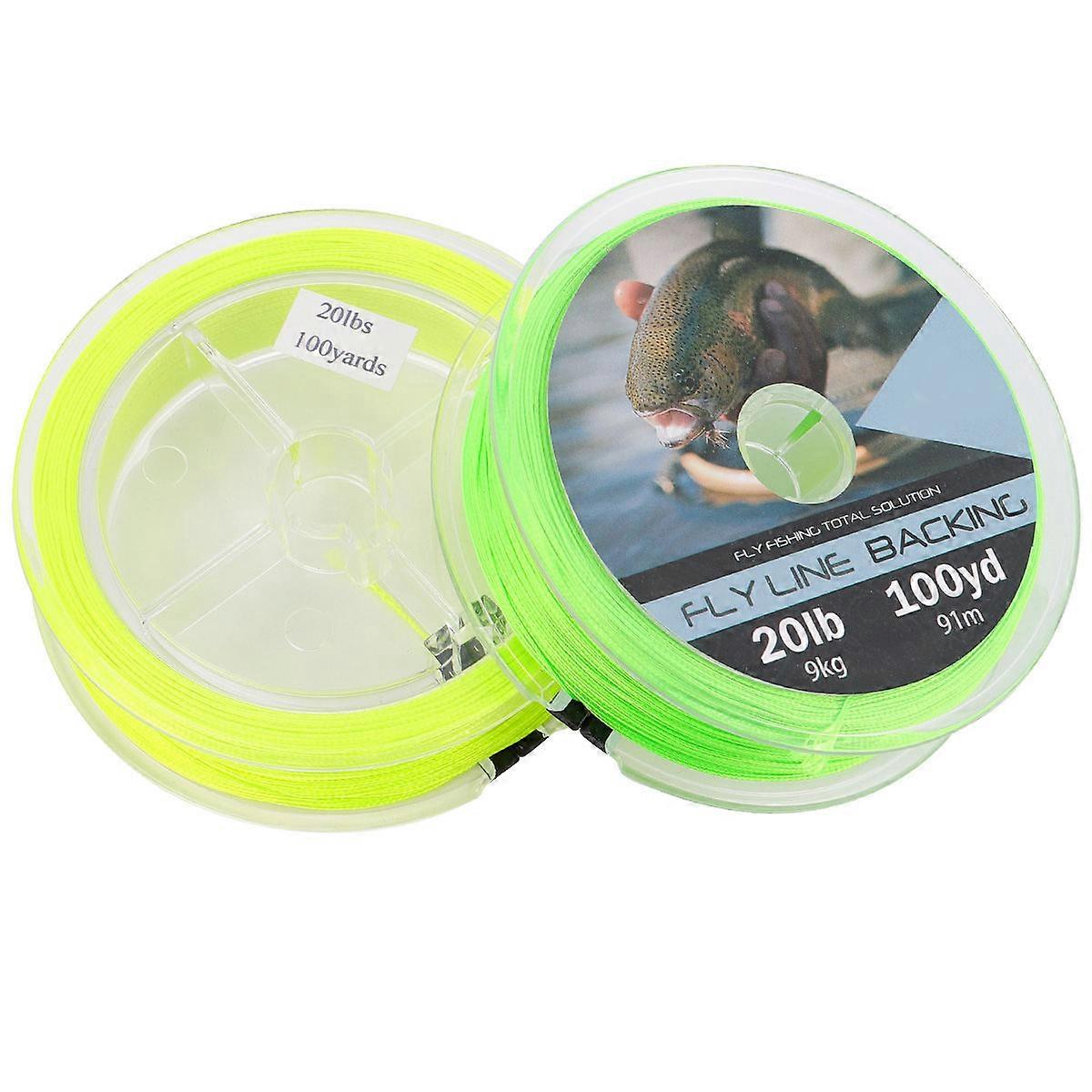 Flugfiske förlängningslinje nötningsbeständighet Hög mjukhet fiskare 2st