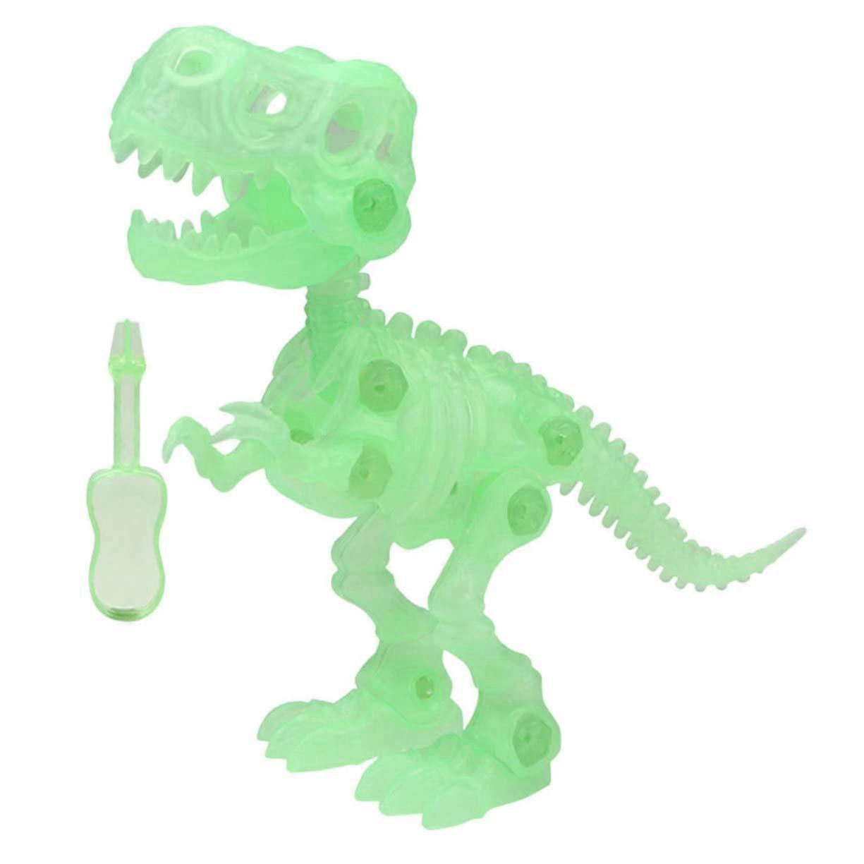 Glowing Dinosaur Skeletons DIY Hand Drill for Dino Fans and Kids' Parties