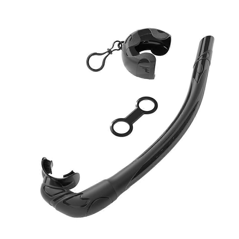 Soft Silicone Snorkel, Portable and Foldable Design for Free Diving and Swimming, Easy Breathing, Lightweight