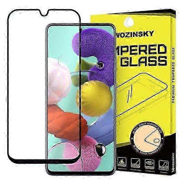 Full Screen Black Tempered Glass Screen Protector for Certain Brand A71/Note 10 Lite