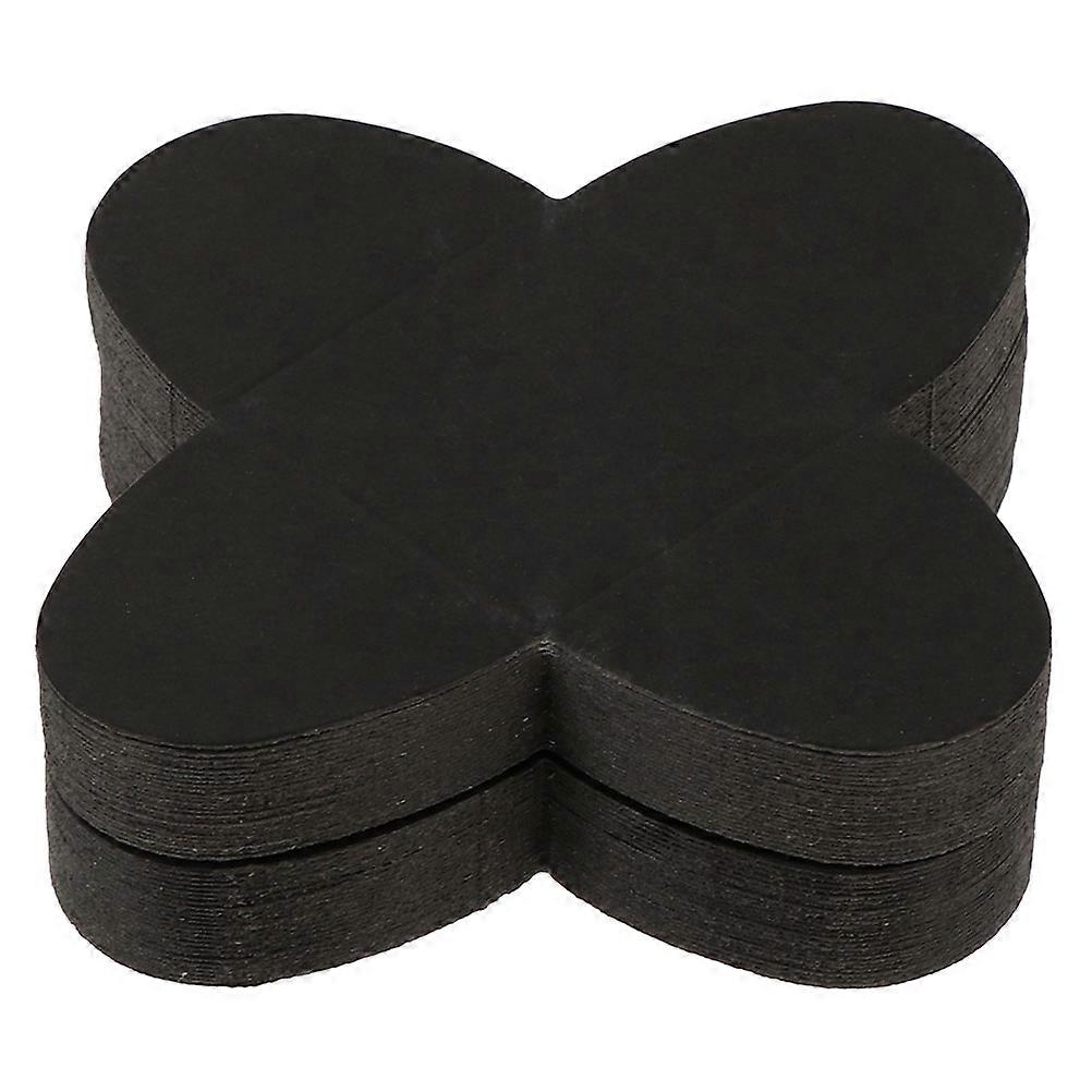 Chocolate Compartment Trays Black Square Shape Separate Packaging 50Pcs