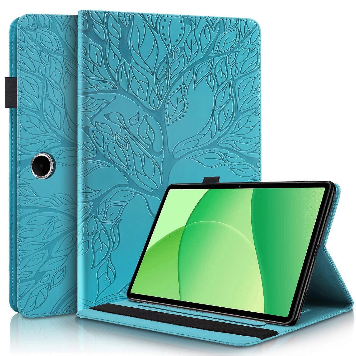 Life Tree Leather Tablet Case For OPPO Pad SE 11 - Lake Blue