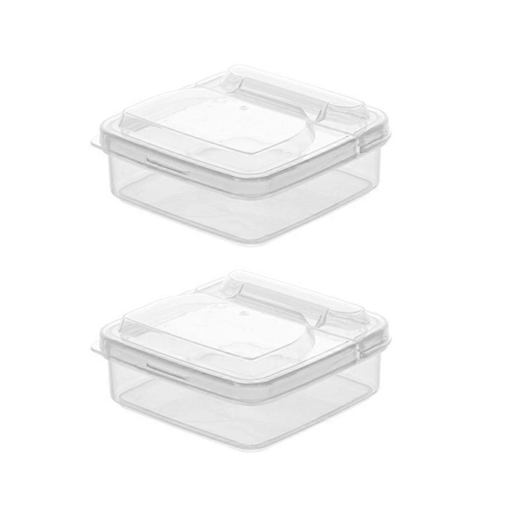 Cheese Container For Fridge Household Fruit Boxes Multi-Function Butter Containers Kitchens 2Pcs
