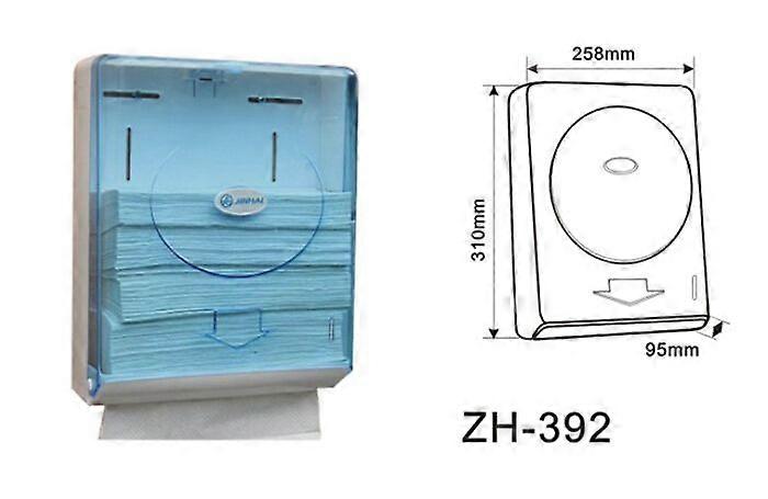 Slimroll White Rigid Roll Tissue Holder Black White Transparent