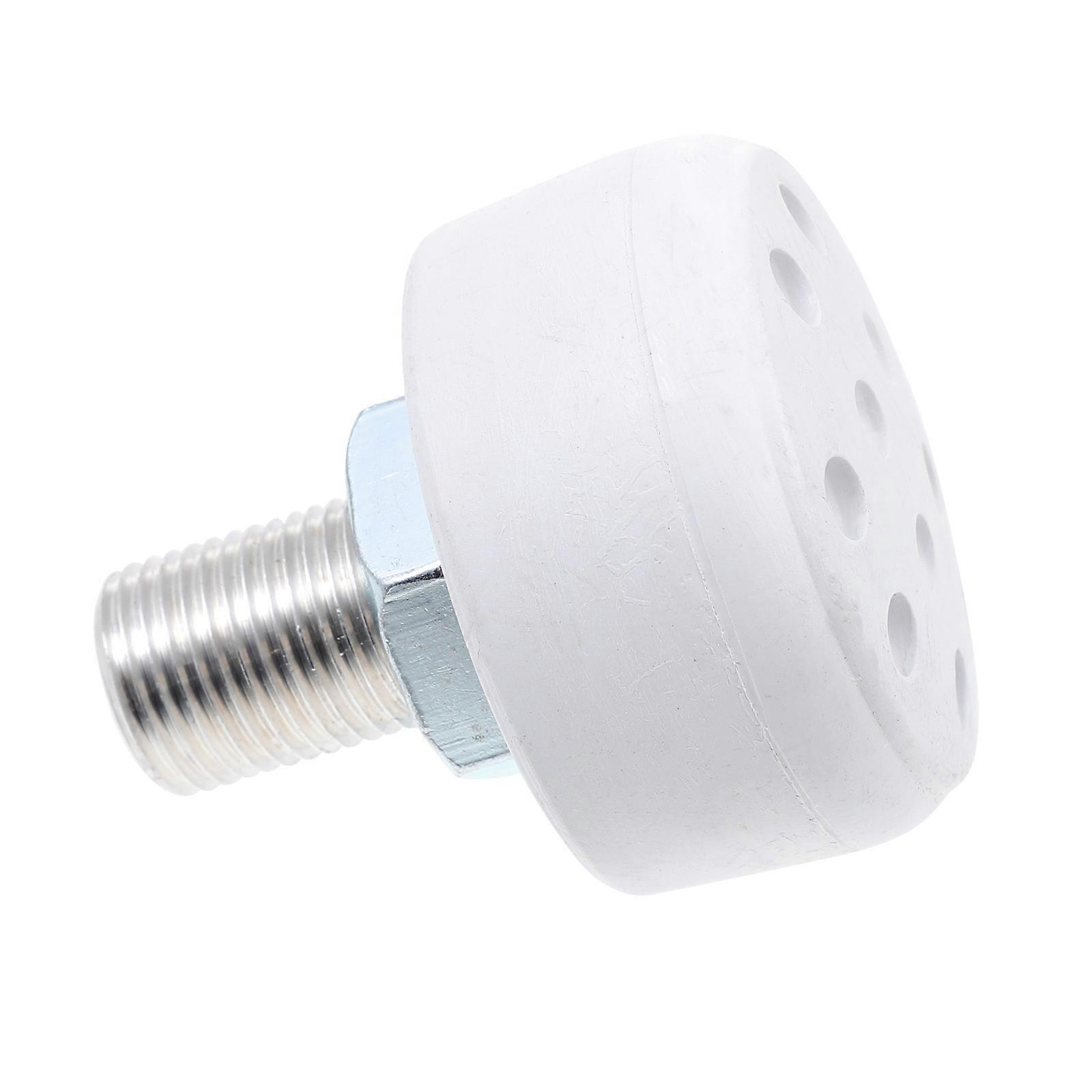 Roller Skate Accessories Cylindrical with Hole Brake Block for Double Row Roller Skates Non-slip Durable Quick Release Installation 1Pack