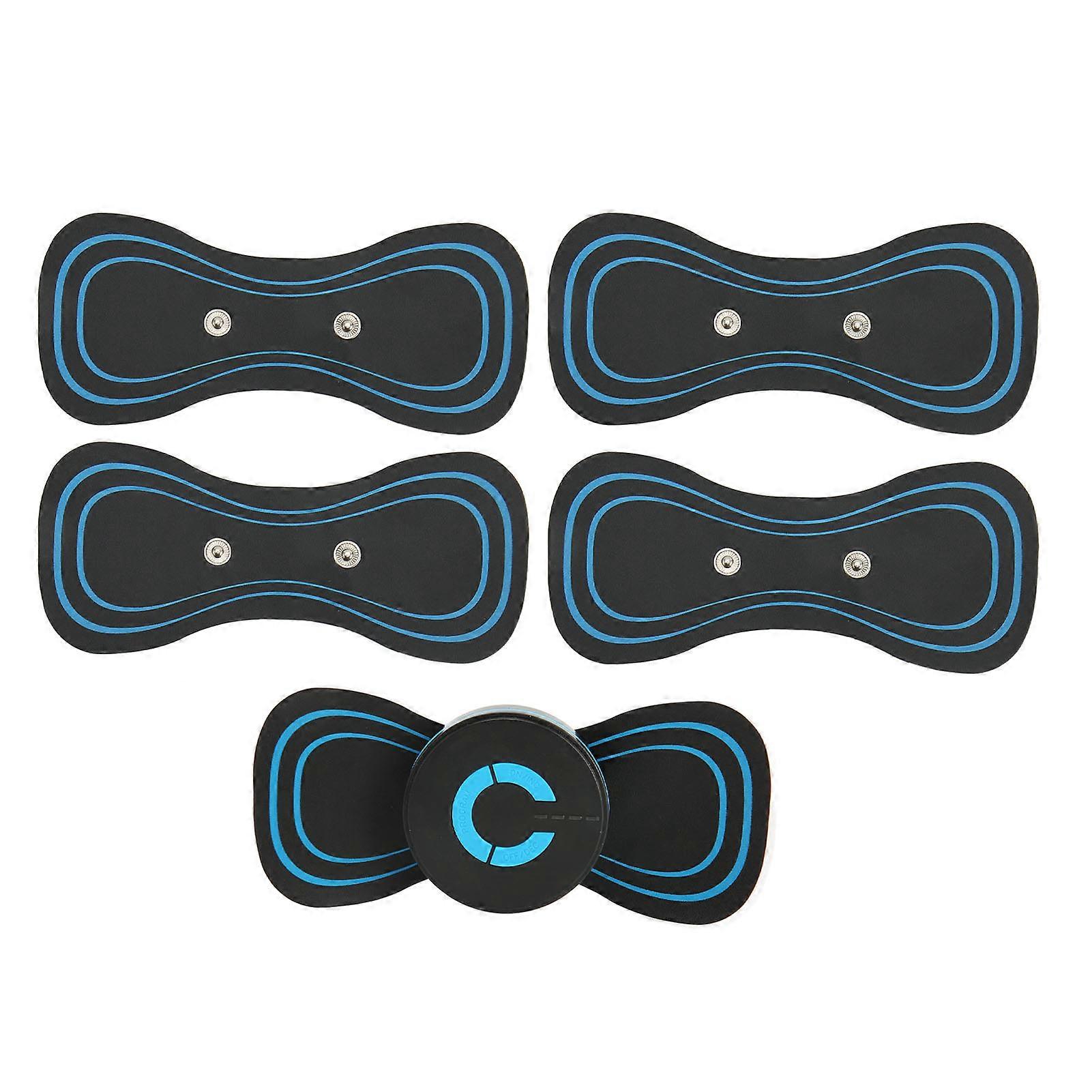 Cervical Spine Massage Patch Mini 6 Modes Portable Micro Current EMS Pulse Massager for Shoulder