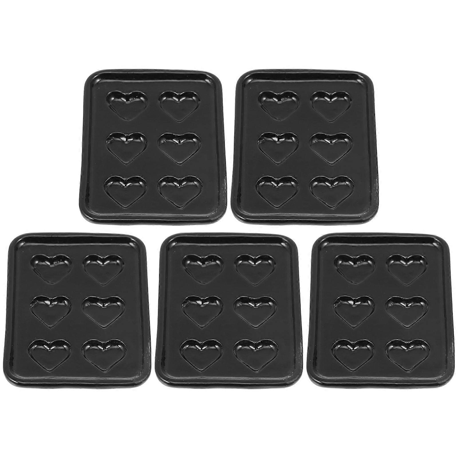 Mini Kitchen Accessory Model Mini Baking 1.57X1.18X0.20In Replacement Part Children 5Pcs