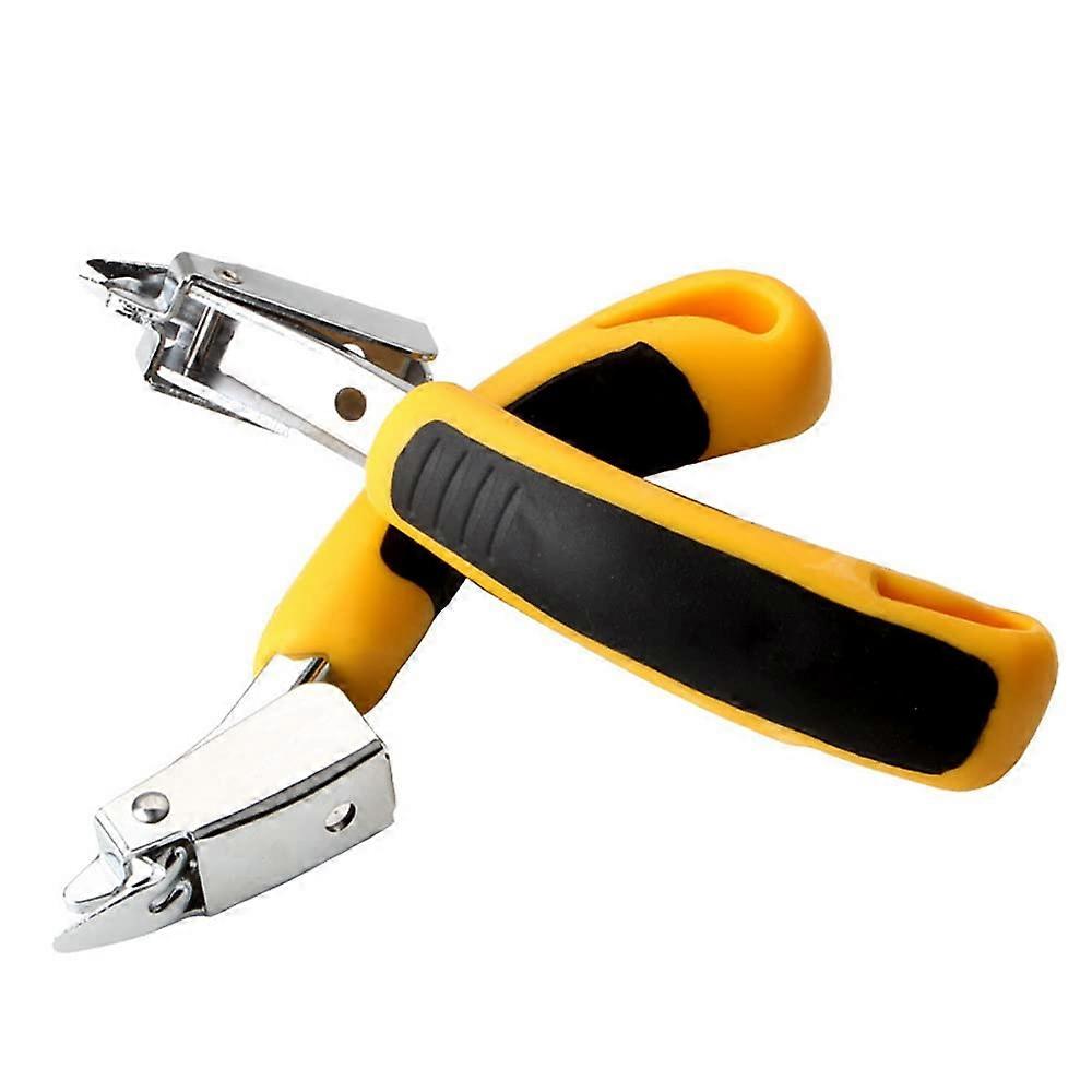 2 Pieces Staple Remover Tool Set, Heavy-Duty Pallet Nail Puller for Furniture, Carpets, Wooden Boxes, and Picture Frames