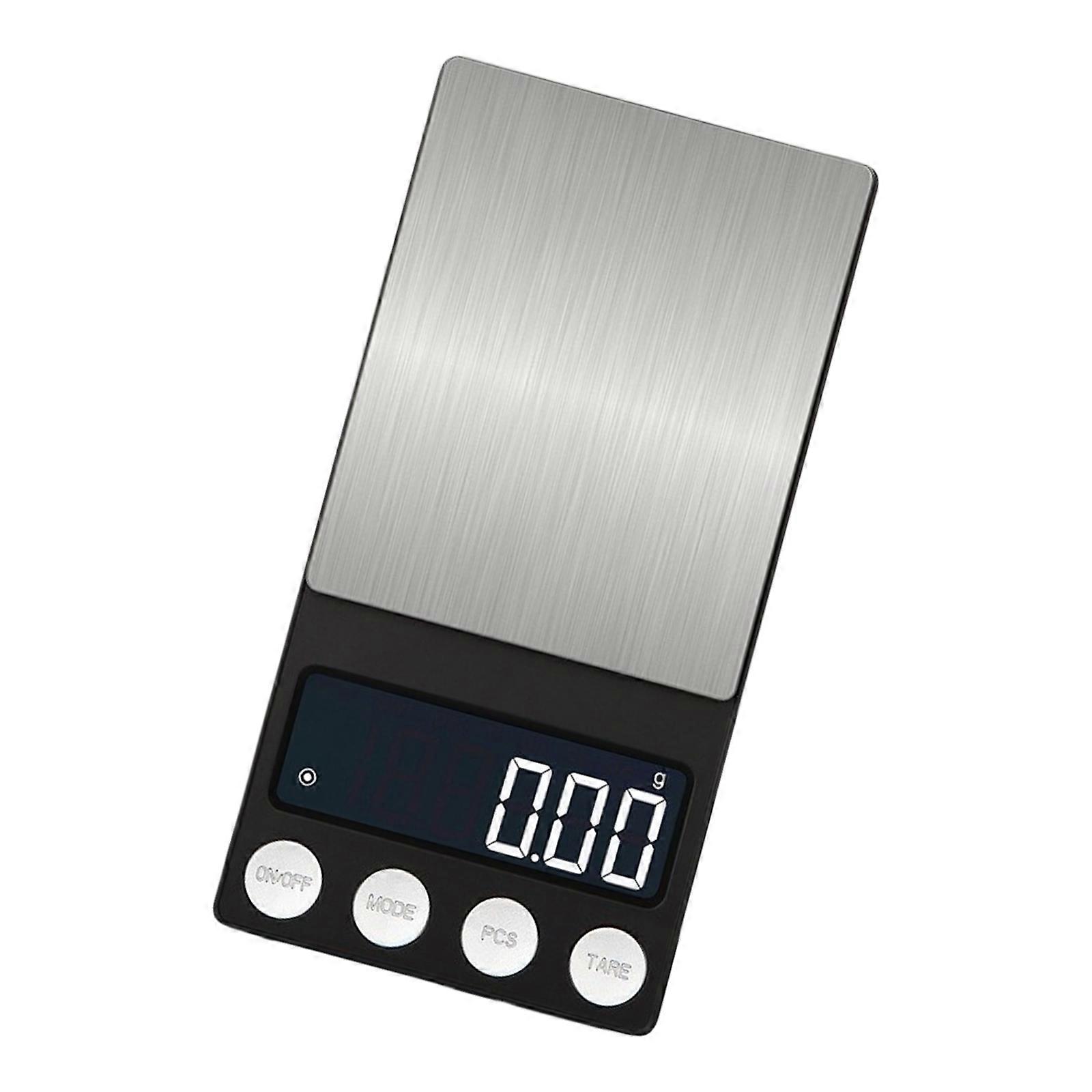 Precise Miniature Digital Weighing Scale Kitchen Scale Portability Jewelry Herb Measurement Tool With LCD Display Screen Multicolor