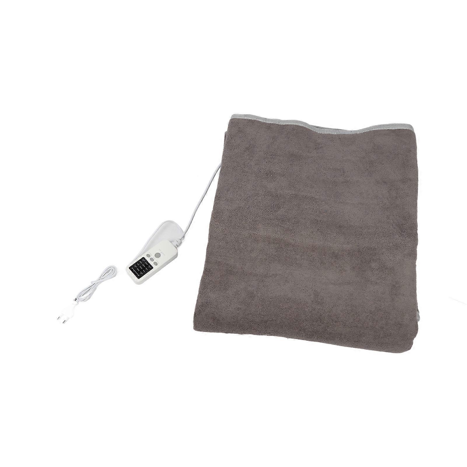 Electric Blanket Fast Heating Warm Keeping with Intelligent Switch for Household Dormitory Gray