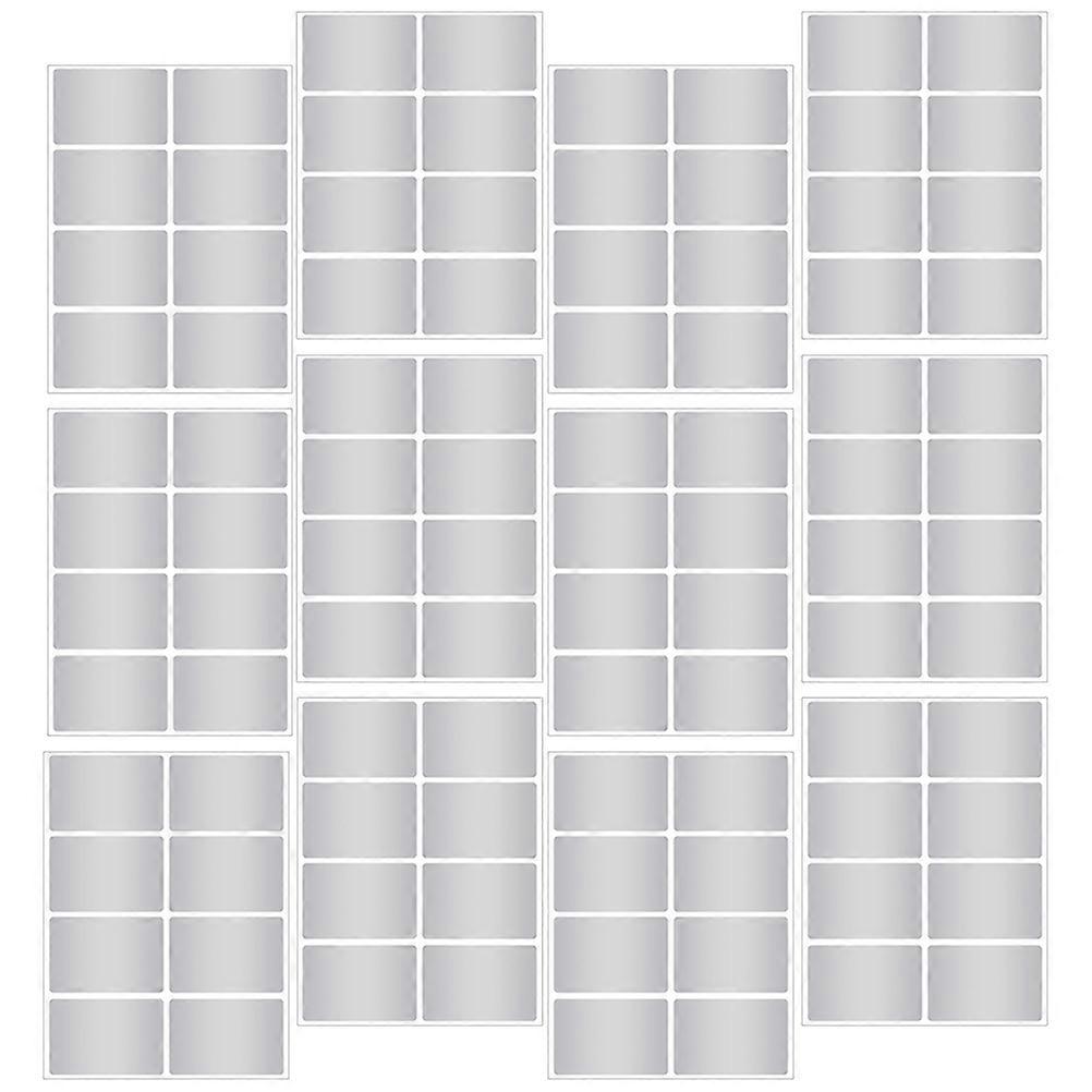 12 Sheets Multi Function Write on Labels for Pantry Organization, Food Storage & Inventory Marking – Easy to Apply & Remove