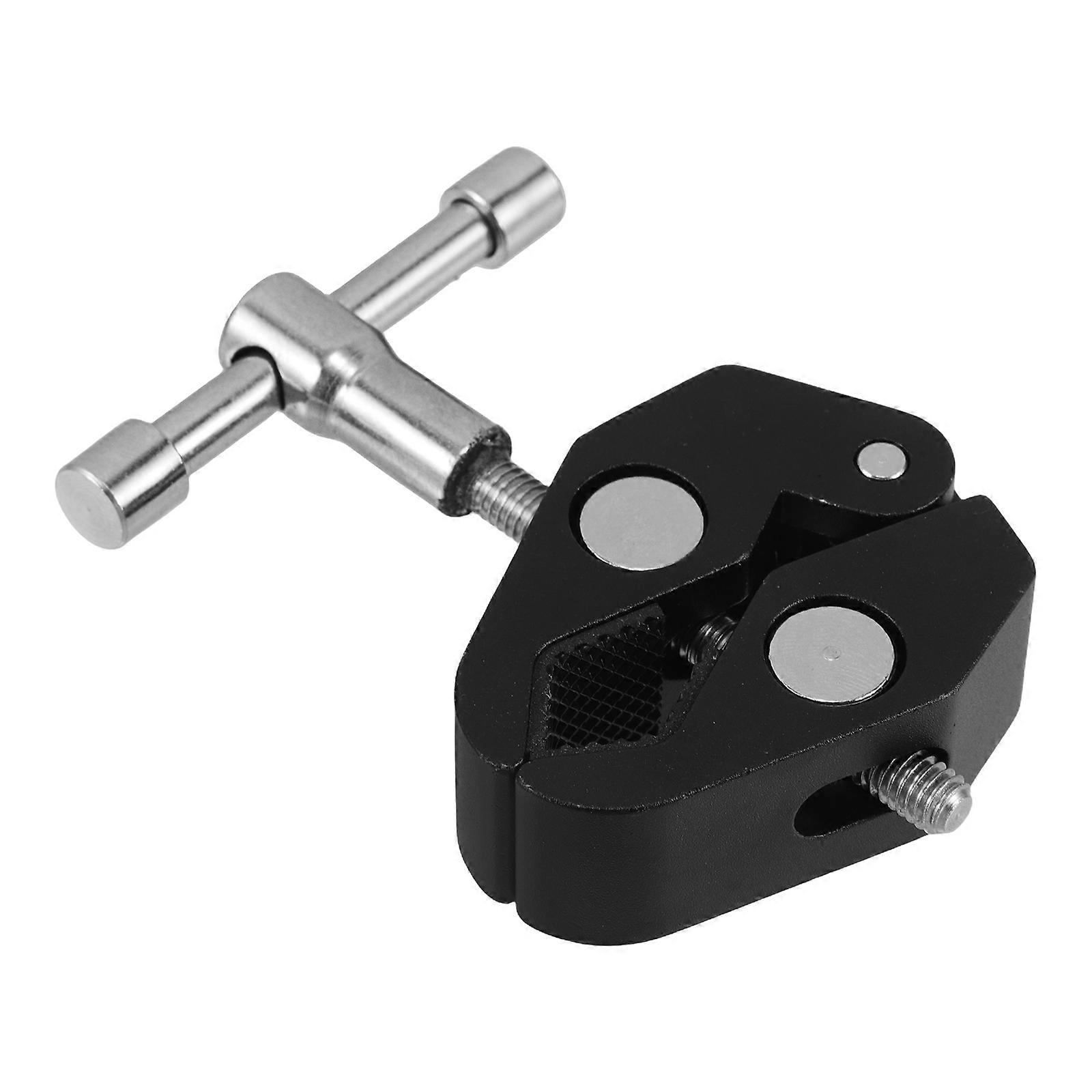 Metal Camera Clamp For Studio Equipment Crab Claw Clamp Photography Background Holder 8.70X6.30X5.20CM Strong Clamping Force 1Pcs