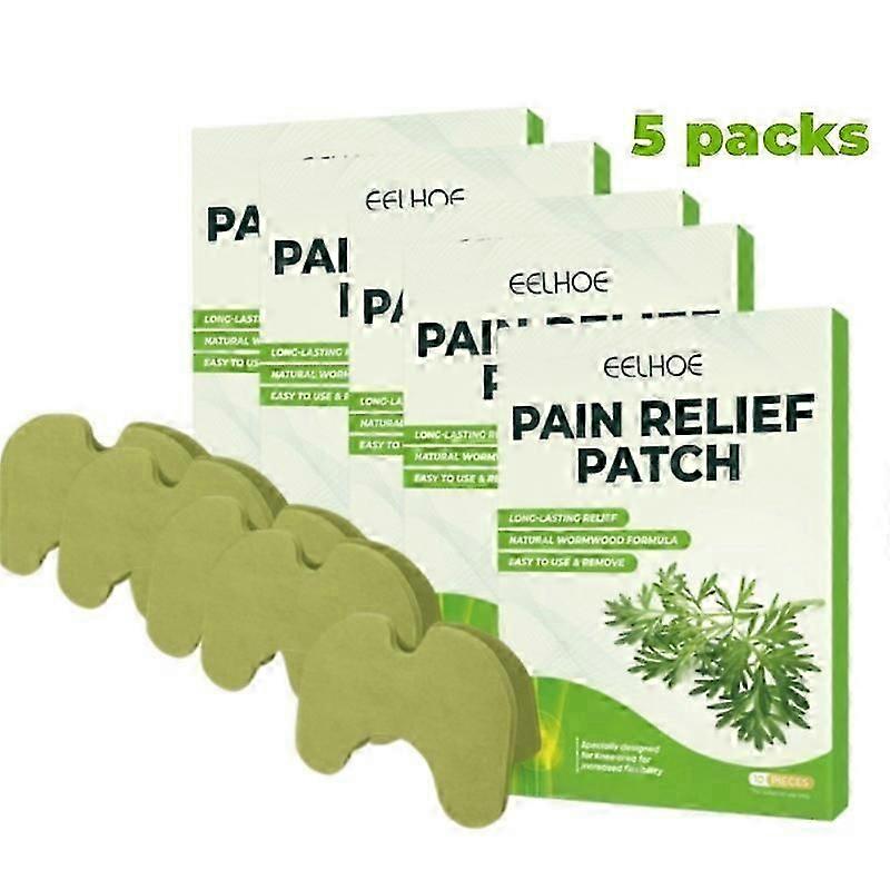 50 Pcs Pain Relief Patches for Knee Pain Relief with Wormwood Sticker Formula for Joint discomfort