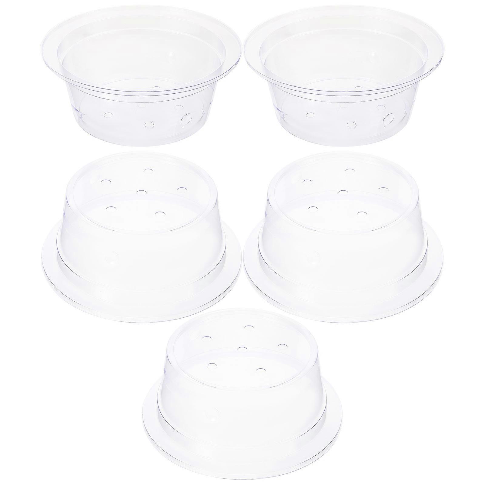 Transparent Food Cover with Craftsmanship for Outdoor Use and Drone Scene 5 Pieces
