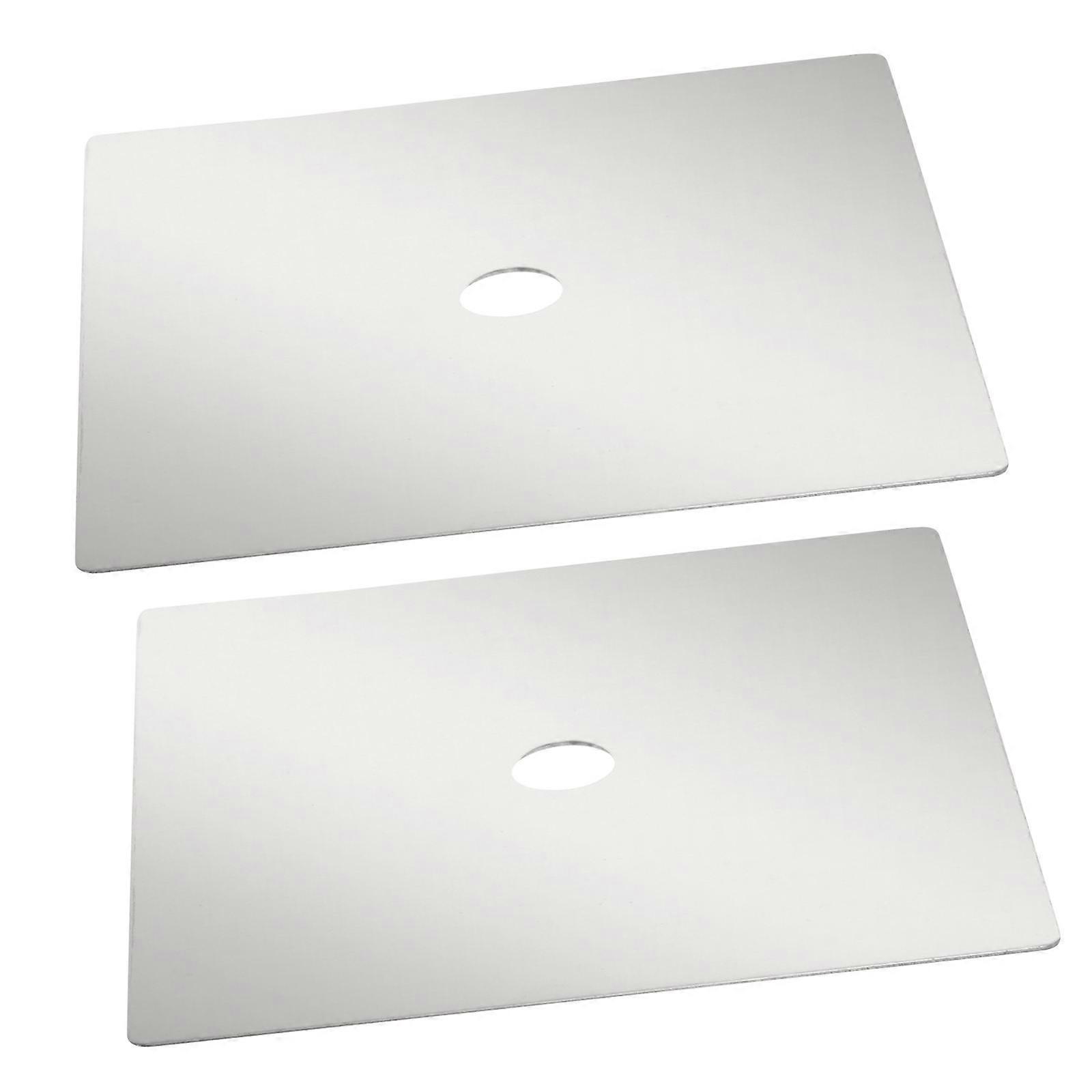 2pcs Odor Blocking Toilet Brush Cover – Durable Replacement Plates for Fresh Bathroom Environment, Practical Cleaning Solution