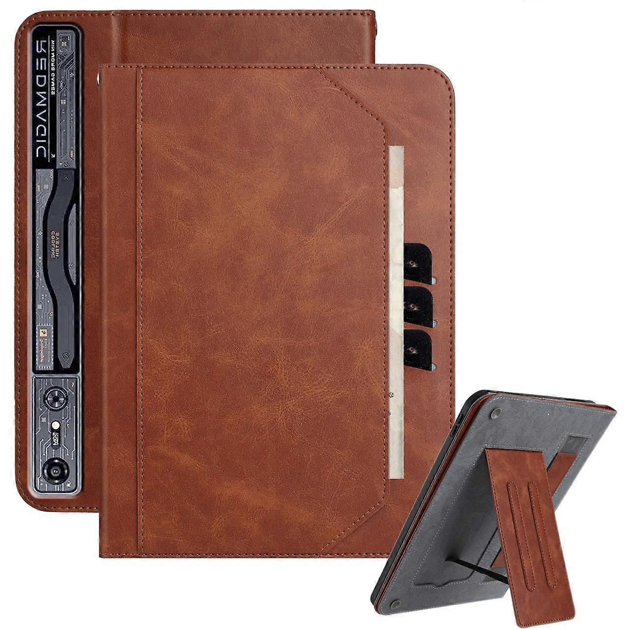 Wristband Leather Case For ZTE nubia RedMagic Nova