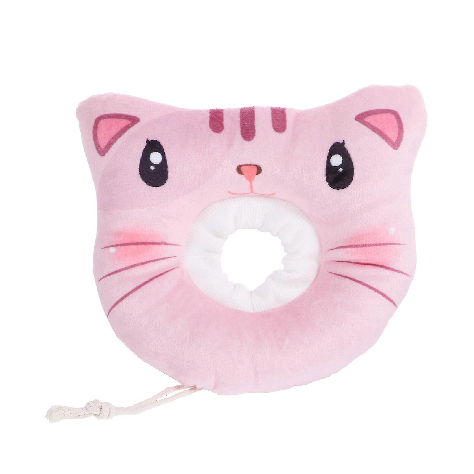 Soft Cat Recovery Collar Cone Shaped For Cats Wound Recovery After Surgery In Pink Effectively Prevent Licking 1Pcs