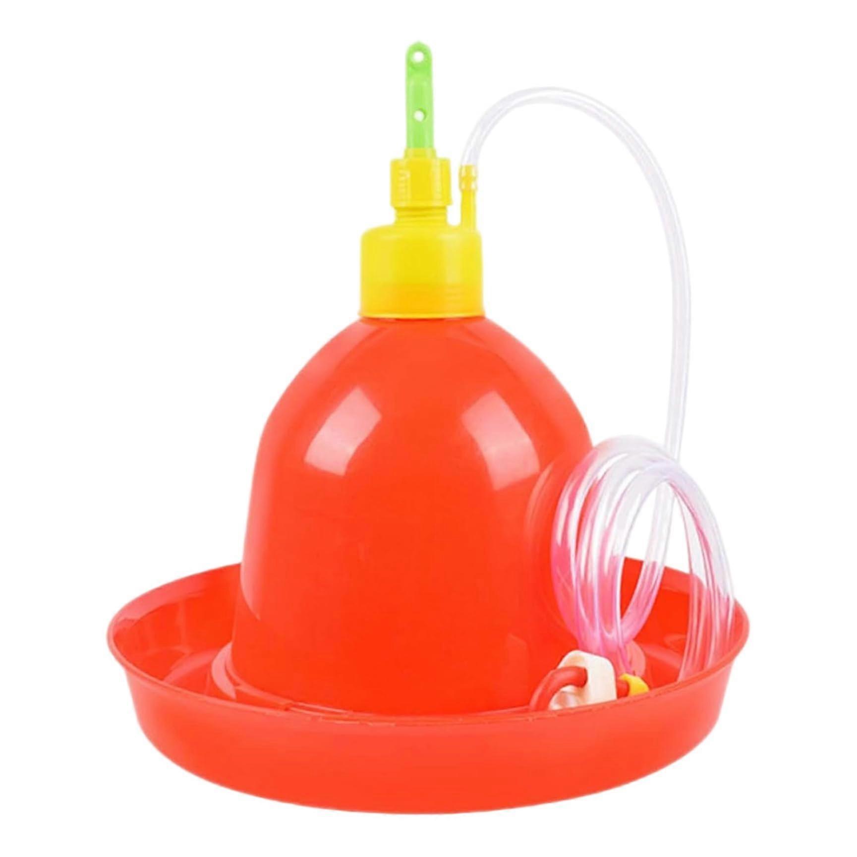 Chick Waterer For Chicken Coop, Automatic Plastic Waterer With Thickened 9.5mm Inner Pipe, For Chickens And Quail