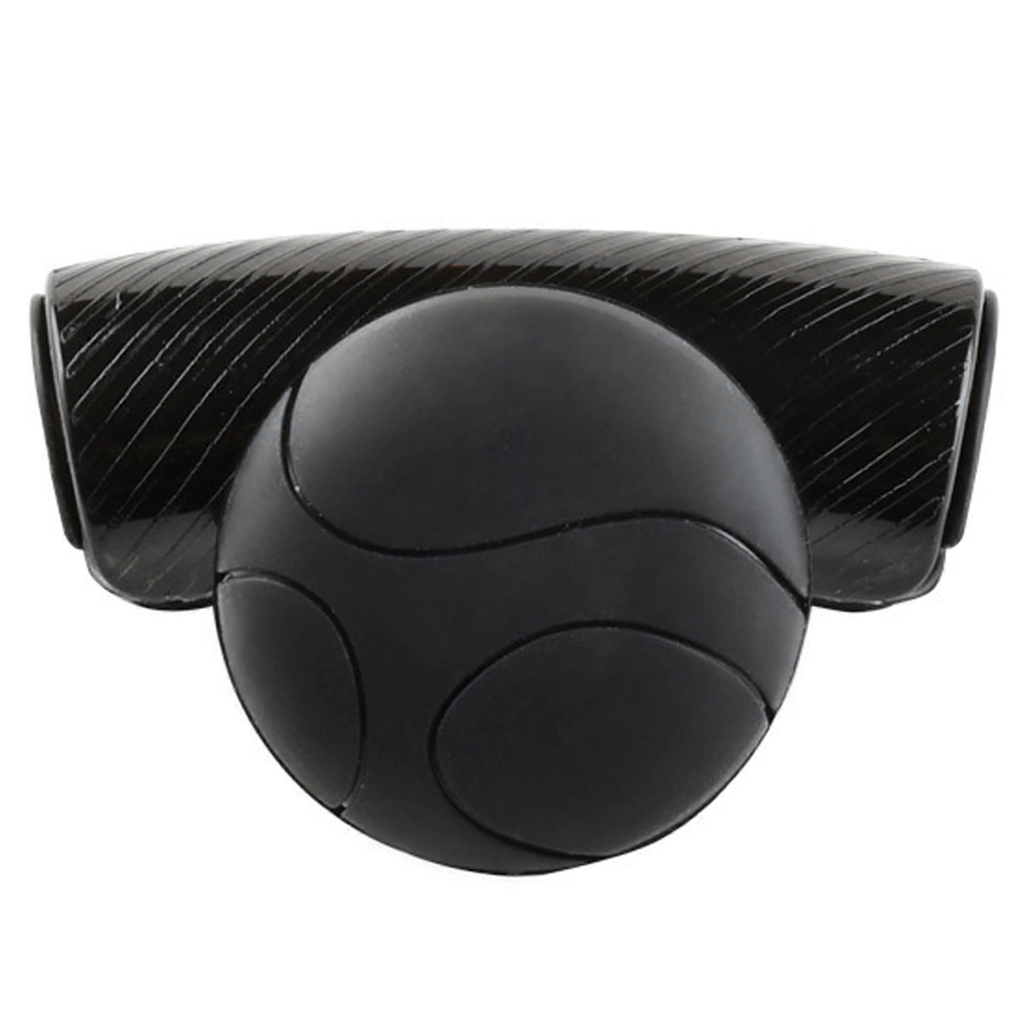 Universal Steering Wheel Knob, Black Spinner Ball, Car Booster, Adjustable Size, Compatible With Most Vehicles