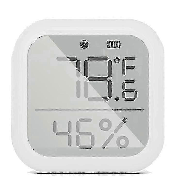 Tuya Zigbee Temperature And Humidity Sensor Indoor Hygrometer Thermometer Detector With Digital Lcd