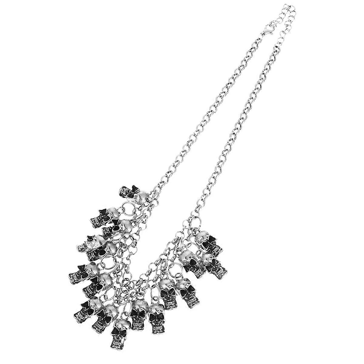 Designer Necklace with Intricate Skull Details, Reflecting Individuality