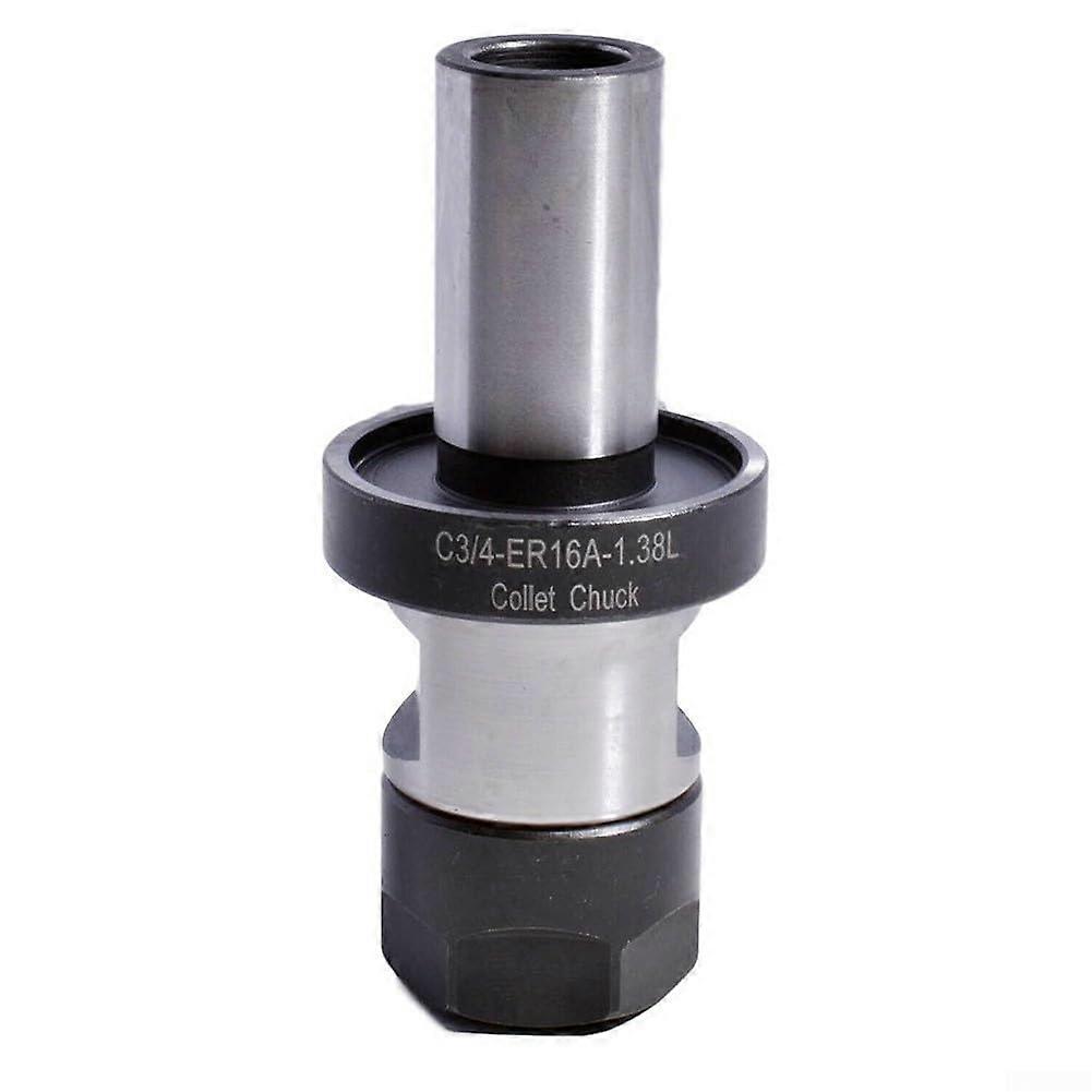 ER16 Collet Chuck Tool Holder, 3/4 Shank, 1 38 Length, compatible with various collets
