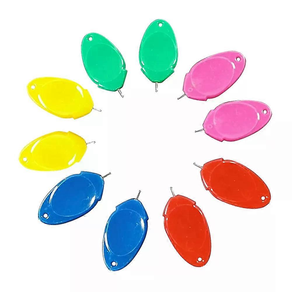 Colorful Guide Needle Threader Insertion Sewing Accessories DIY Automatic Needle Threader Easy Device Random Color