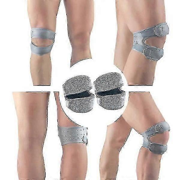 Adjustable Patella Knee Strap Set for Men and Women