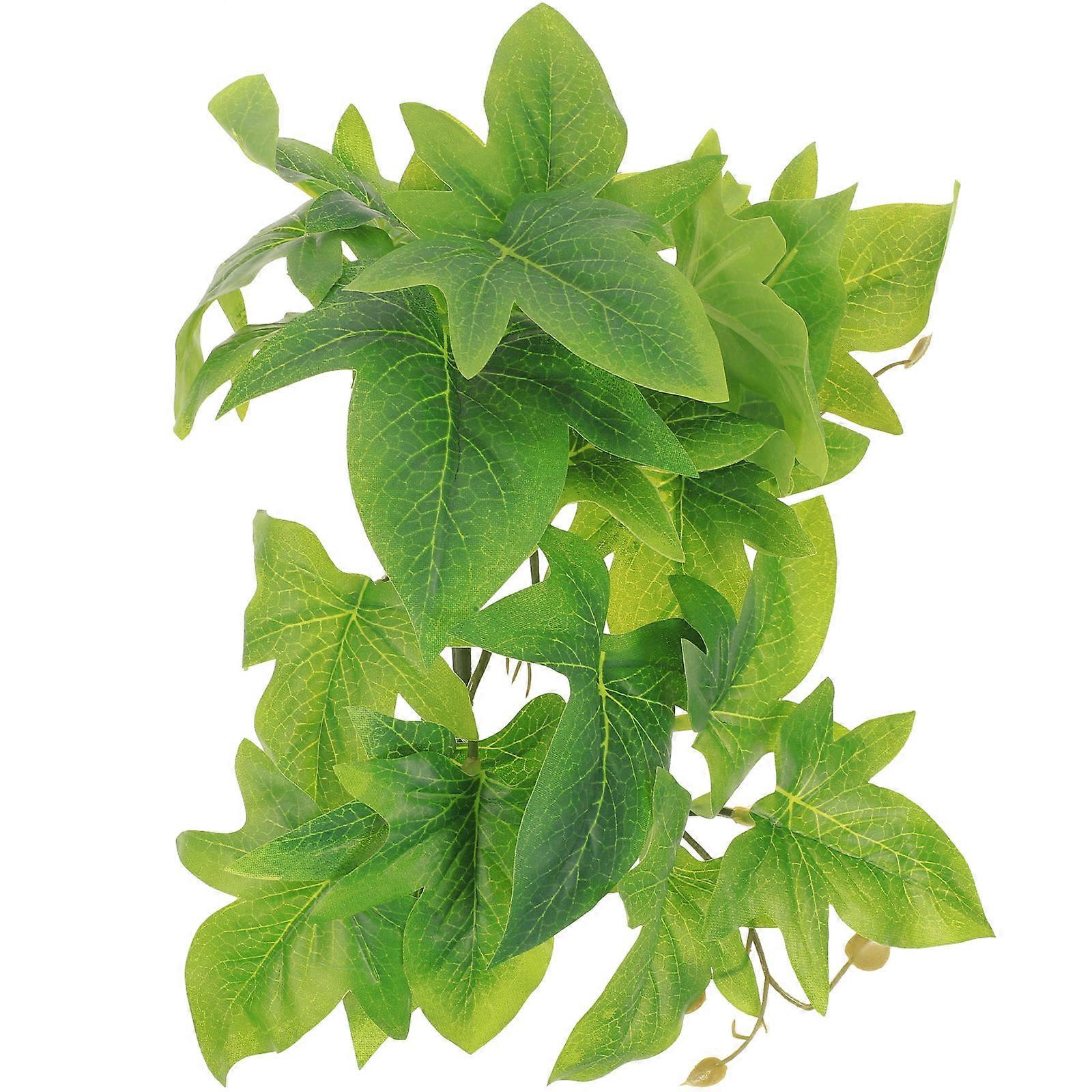 Natural Environment Reproduction Plant Ornament For Reptile Boxes In 9.8X9.8X2in Size 1Set