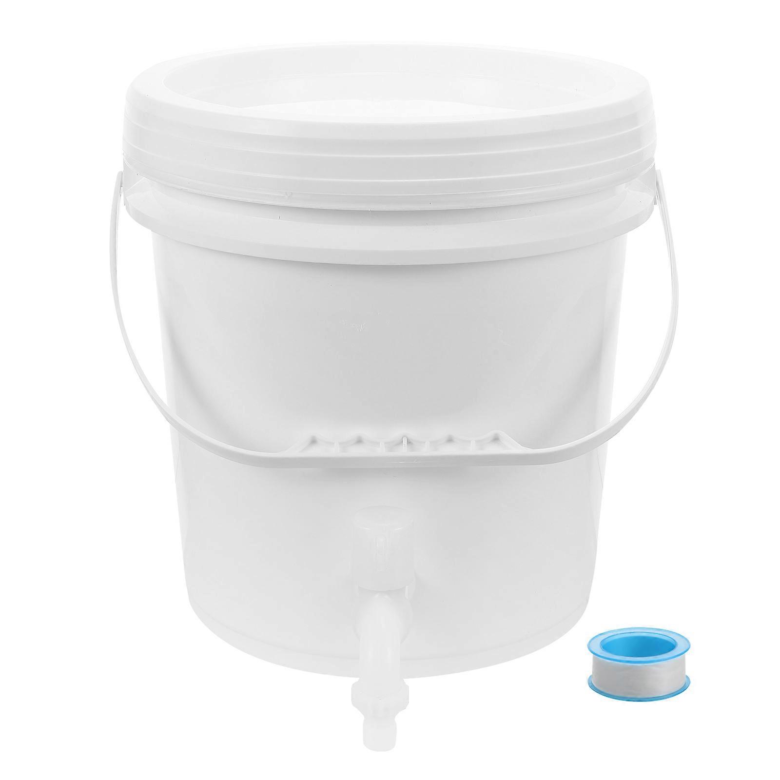 Thickened Plastic Water Storage Container with Faucet, Portable Durable Water Jug for Camping, Garden, and Outdoor Use – Leak Proof Design with