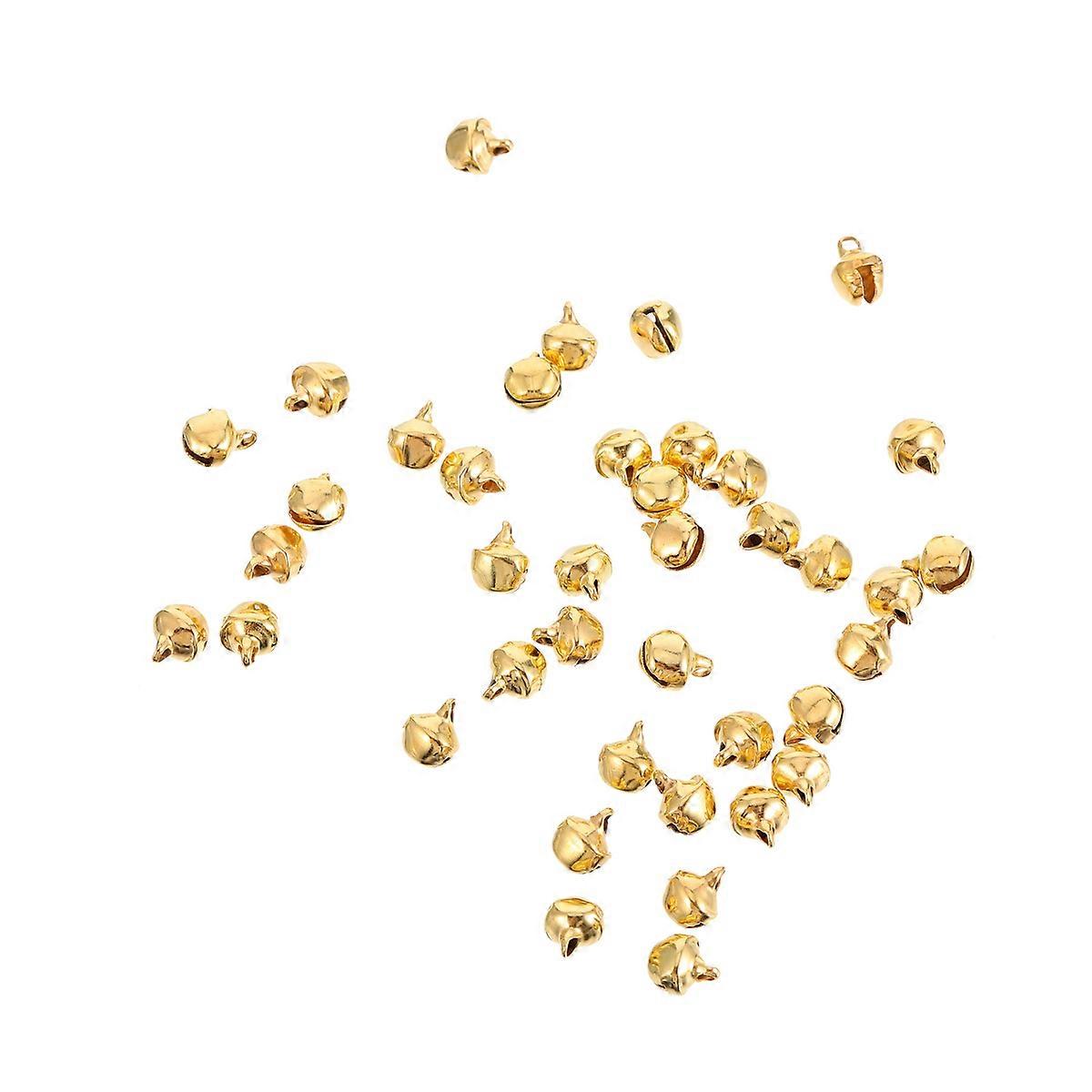 600pcs Small Durable Iron Jingle Bells for DIY Jewelry, Crafts, Christmas Decorations, and Handmade Accessories with Joyful Sound