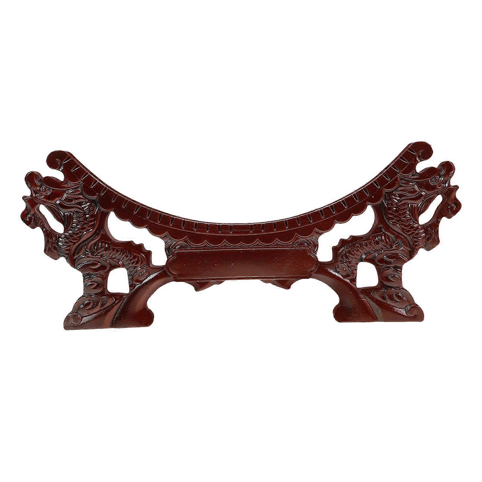 Multi Functional Plate Stand Plastic 1 Set Storage Rack for Chinese Plate Display Desktop Holder Dish Organzier S Size