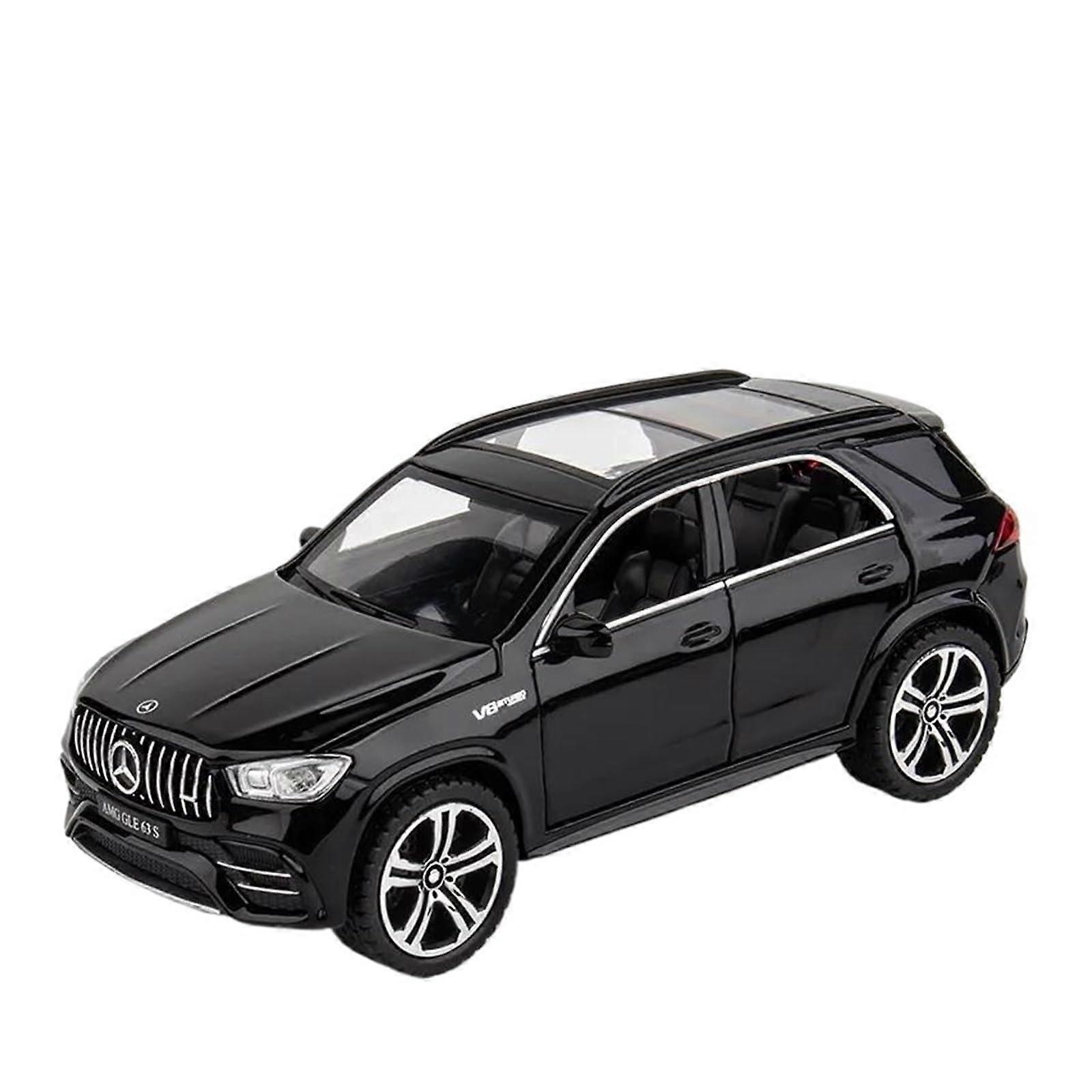 1:32 GLE 63S SUV Diecast Model Car Alloy Replica for Display Collection (Black)