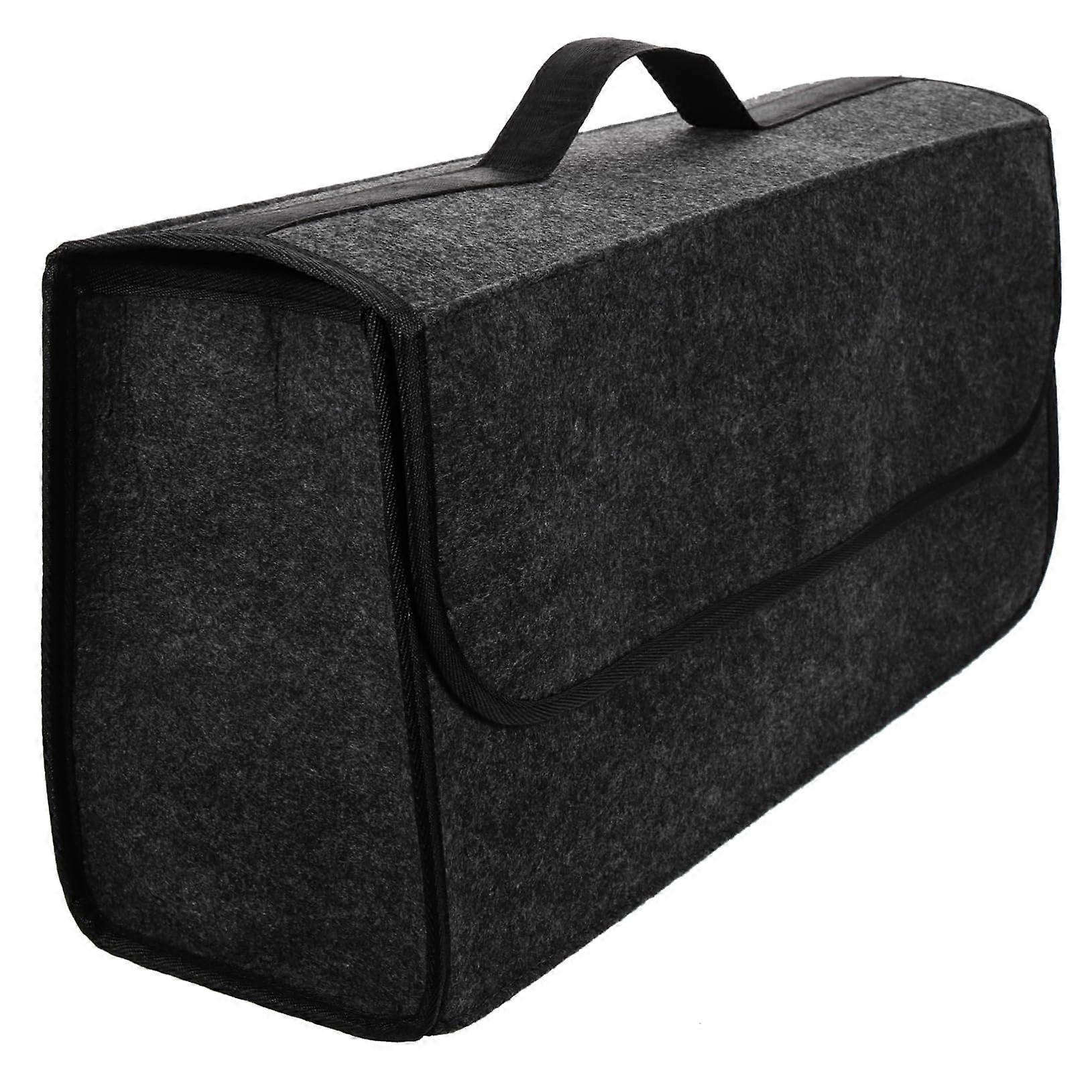 Car Boot Storage Container Foldable Small Parts Box Boot Organiser Non-Woven Fabric Large Capacity