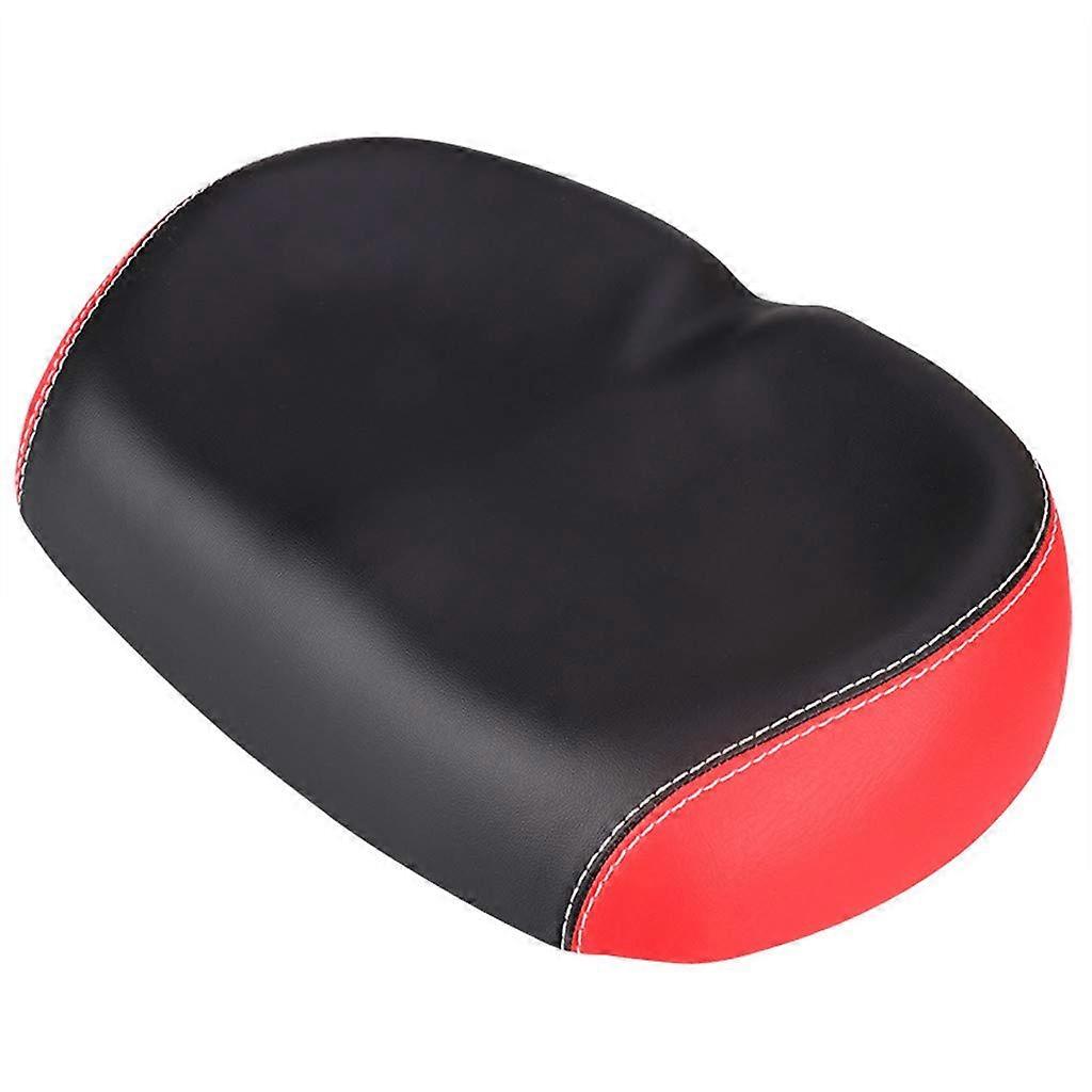Mountain Bike Seat Plate Cushion Saddle Thickened Rear Rack Seat Cushion S Red, Comfortable Durable Design for Long Rides