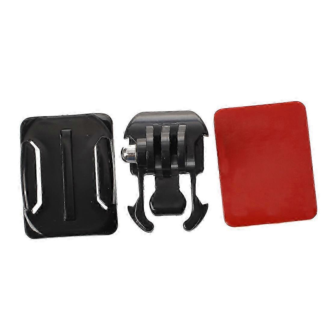 New Curved Helmet Mount with Sticker & Buckle for Hero 3, 2 & 1 Camera