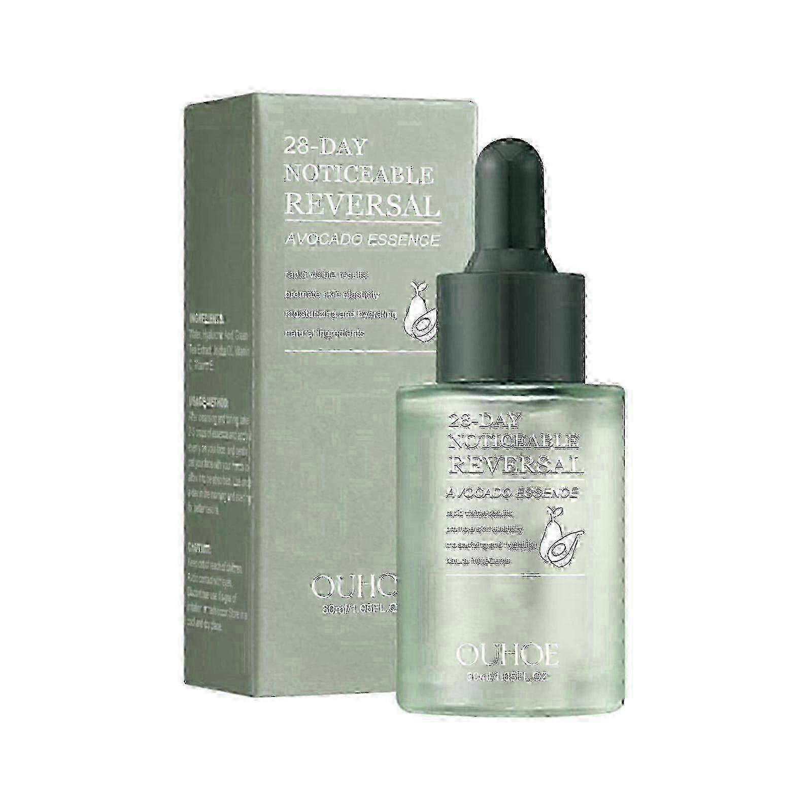 مصل الأفوكادو المضاد للتجاعيد ، شد بشرة الوجه ، مضاد للشيخوخة ، تفتيح الخطوط الدقيقة ، ترطيب العناية بالبشرة