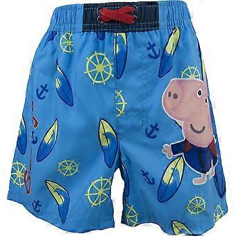 George Peppa Pig erkek şort / şort yüzmek yüzmek