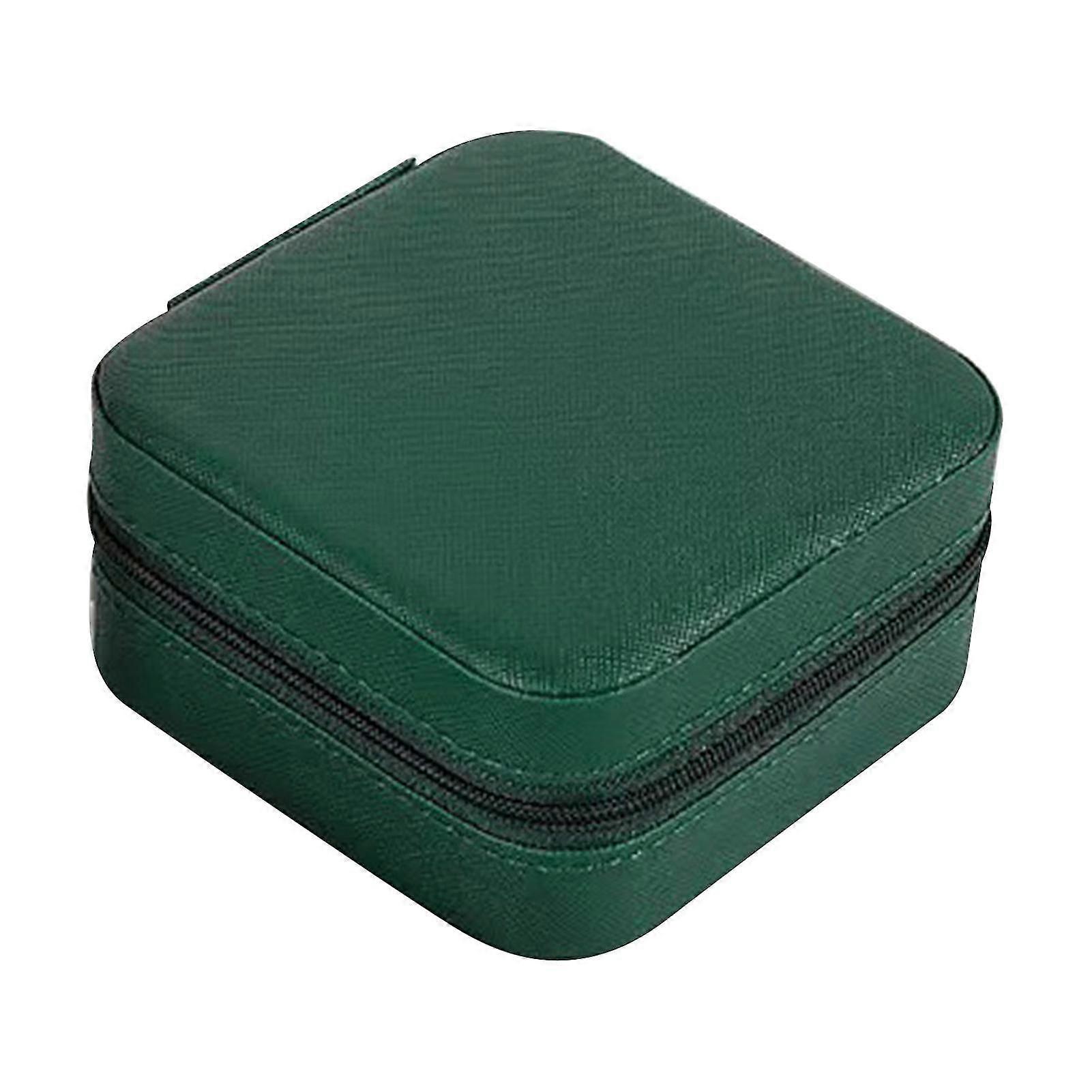 Zipper Flip Lid Jewellery Box Large Capacity Waist Chain Container for Home/Travelling