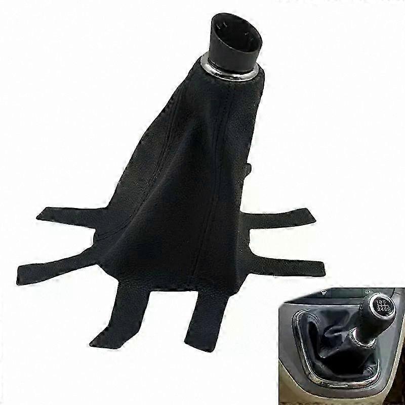 Gear Shift Knob Cover Gaiter Boot for Manual Transmission Gearbox Shifter Collars Selector Stick 06-12 Vehicles